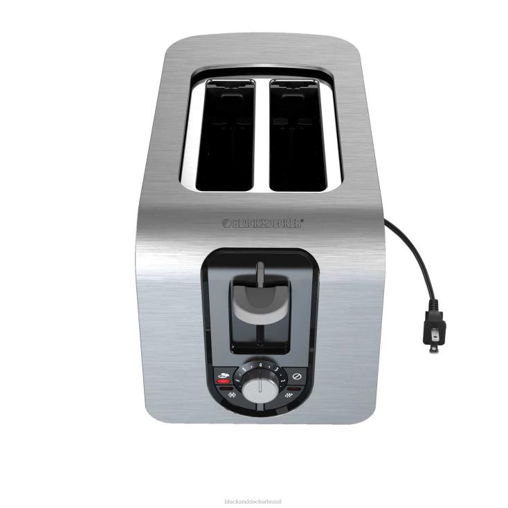BLACK+DECKER N20D350Torradeira 2 fatias prata cozinha
