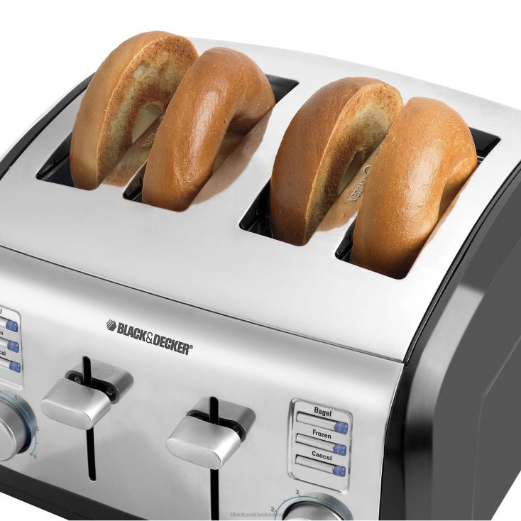 BLACK+DECKER N20D358Torradeira de 4 fatias cozinha