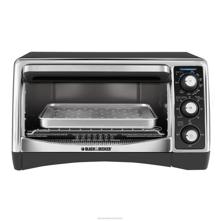 BLACK+DECKER N20D374Torradeira de convecção de 6 fatias cozinha
