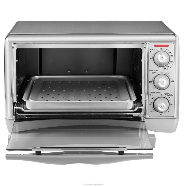 BLACK+DECKER N20D375Torradeira de convecção de bancada com 6 fatias cozinha