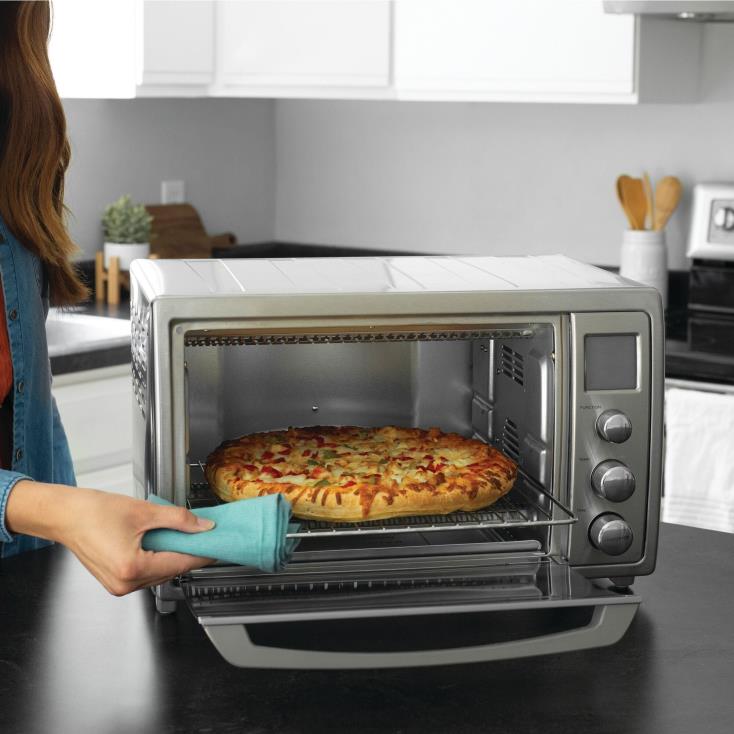 BLACK+DECKER N20D379Forno de bancada para fritar e fritar sem pré-aquecimento cozinha