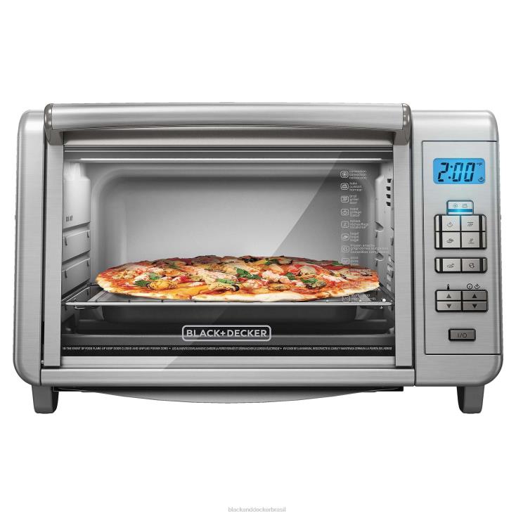 BLACK+DECKER N20D383Forno de bancada digital com 6 fatias cozinha