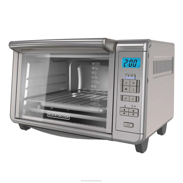 BLACK+DECKER N20D383Forno de bancada digital com 6 fatias cozinha