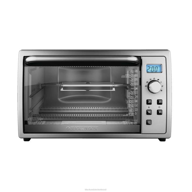 BLACK+DECKER N20D385Forno de convecção digital de 6 fatias com churrasqueira cozinha