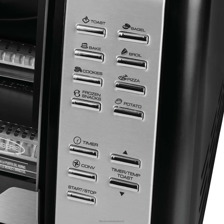 BLACK+DECKER N20D386forno digital de convecção com churrasqueira torradas-r-oven cozinha
