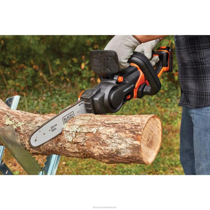 BLACK+DECKER N20D756Acessório de motosserra 20 V máximo de 10 polegadas ferramentas