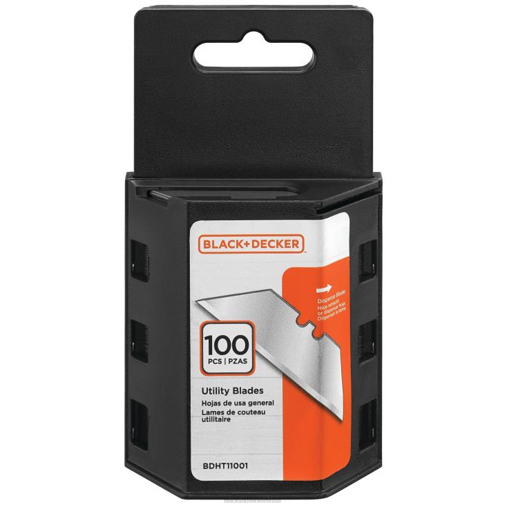 BLACK+DECKER N20D757lâminas de faca utilitárias pacote com 100 ferramentas