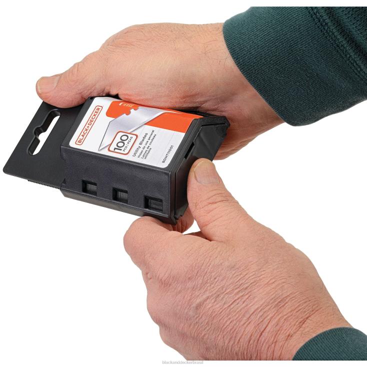 BLACK+DECKER N20D757lâminas de faca utilitárias pacote com 100 ferramentas