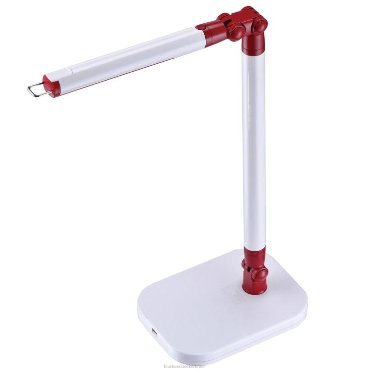 BLACK+DECKER N20D698exaltar lâmpada de mesa led de cabeça removível com flash ferramentas