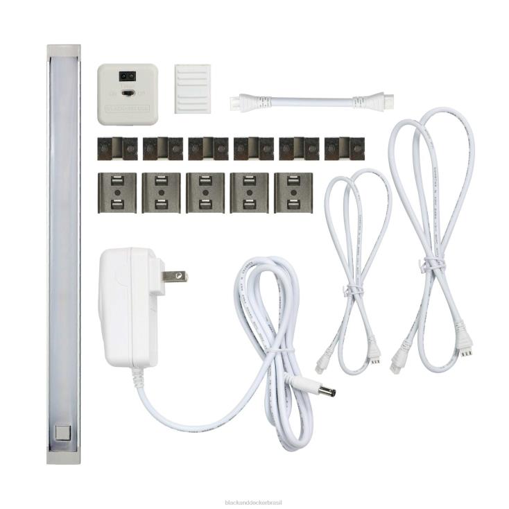 BLACK+DECKER N20D703Kit de iluminação LED sob o gabinete de 1 barra ferramentas