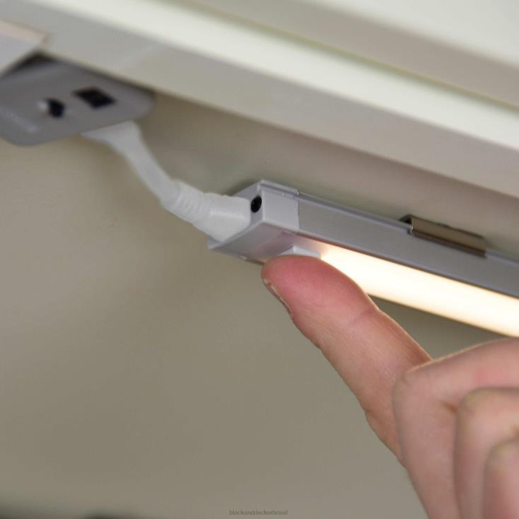 BLACK+DECKER N20D704Kit de iluminação LED sob o gabinete de 1 barra ferramentas