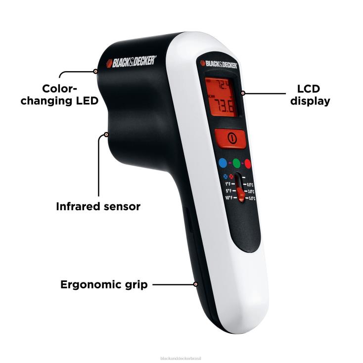 BLACK+DECKER N20D714detector de vazamento térmico ferramentas