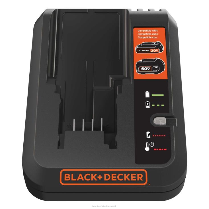 BLACK+DECKER N20D735Carregador de bateria 20v máx./60v máx. ferramentas
