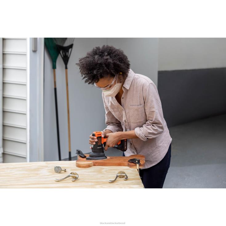 BLACK+DECKER N20D527Kit combinado de ferramentas elétricas de furadeira de matriz máxima de 20v, conjunto de 6 ferramentas sem fio ferramentas