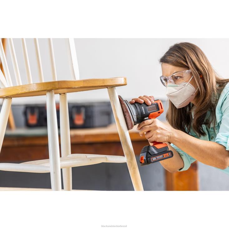BLACK+DECKER N20D527Kit combinado de ferramentas elétricas de furadeira de matriz máxima de 20v, conjunto de 6 ferramentas sem fio ferramentas