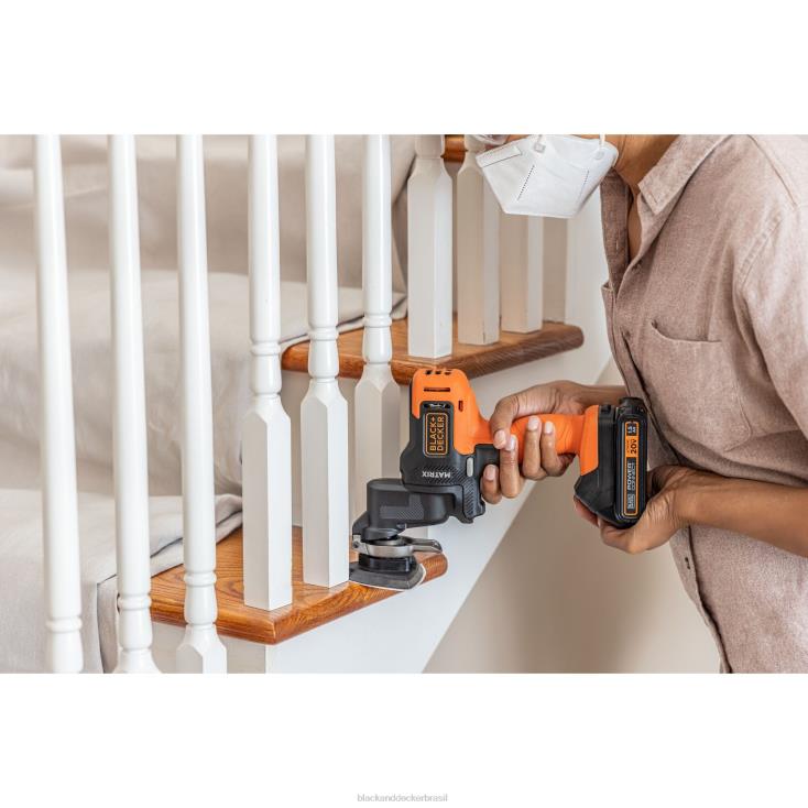 BLACK+DECKER N20D527Kit combinado de ferramentas elétricas de furadeira de matriz máxima de 20v, conjunto de 6 ferramentas sem fio ferramentas