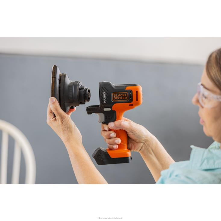 BLACK+DECKER N20D527Kit combinado de ferramentas elétricas de furadeira de matriz máxima de 20v, conjunto de 6 ferramentas sem fio ferramentas