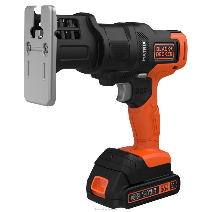 BLACK+DECKER N20D527Kit combinado de ferramentas elétricas de furadeira de matriz máxima de 20v, conjunto de 6 ferramentas sem fio ferramentas