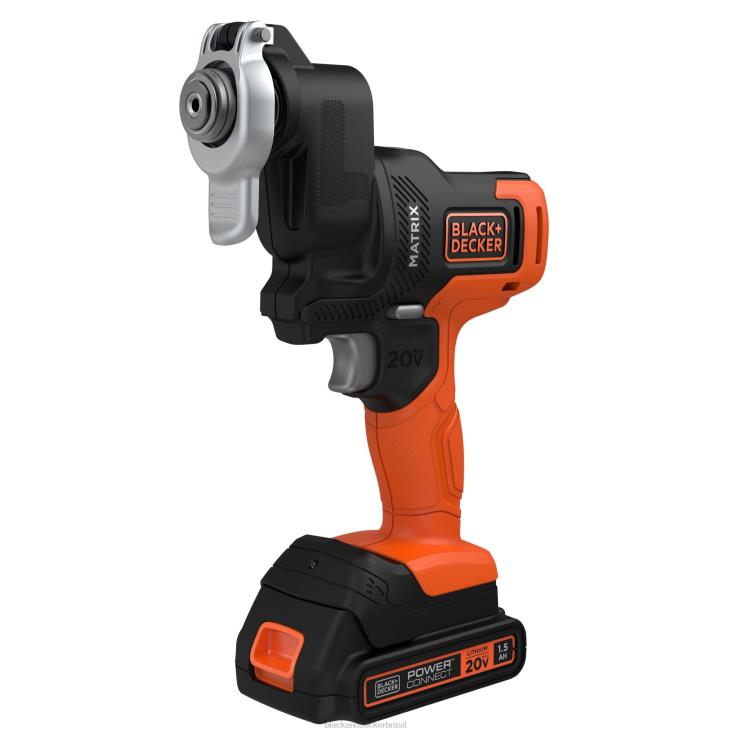 BLACK+DECKER N20D527Kit combinado de ferramentas elétricas de furadeira de matriz máxima de 20v, conjunto de 6 ferramentas sem fio ferramentas