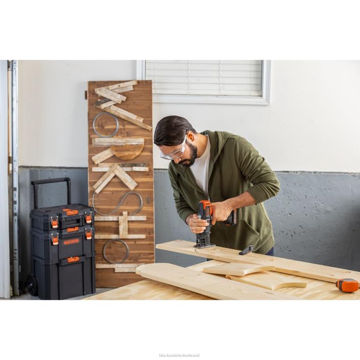 BLACK+DECKER N20D527Kit combinado de ferramentas elétricas de furadeira de matriz máxima de 20v, conjunto de 6 ferramentas sem fio ferramentas