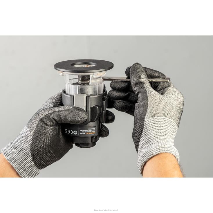 BLACK+DECKER N20D528Kit combinado sem fio de matriz máxima de 20 V com 6 ferramentas branco e laranja ferramentas