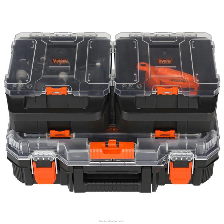 BLACK+DECKER N20D529O kit de ferramentas elétricas Matrix 20 V Max inclui furadeira sem fio, 8 acessórios e estojo de armazenamento ferramentas