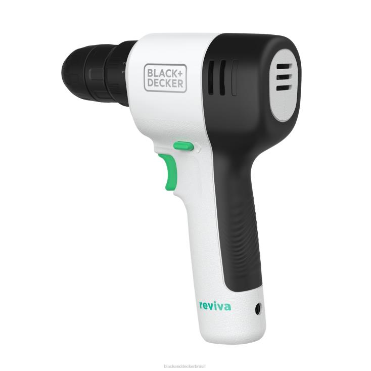 BLACK+DECKER N20D532Furadeira sem fio Reviva 12V Max com carregador e chave de fenda dupla ferramentas