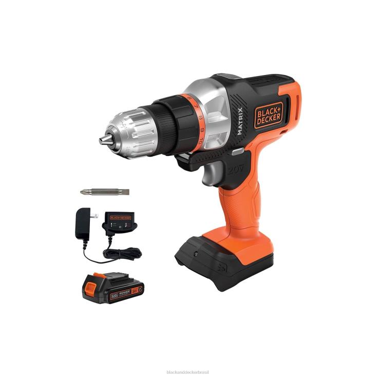 BLACK+DECKER N20D534Furadeira/parafusadeira sem fio de matriz máxima de 20 V ferramentas