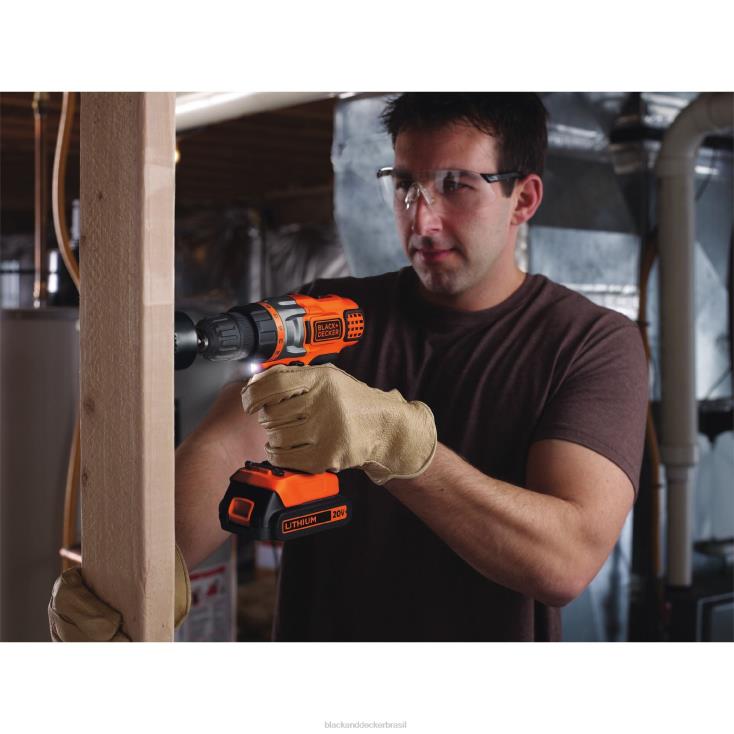 BLACK+DECKER N20D539Kit combo de serra circular sem fio 20v max powerconnect ferramentas