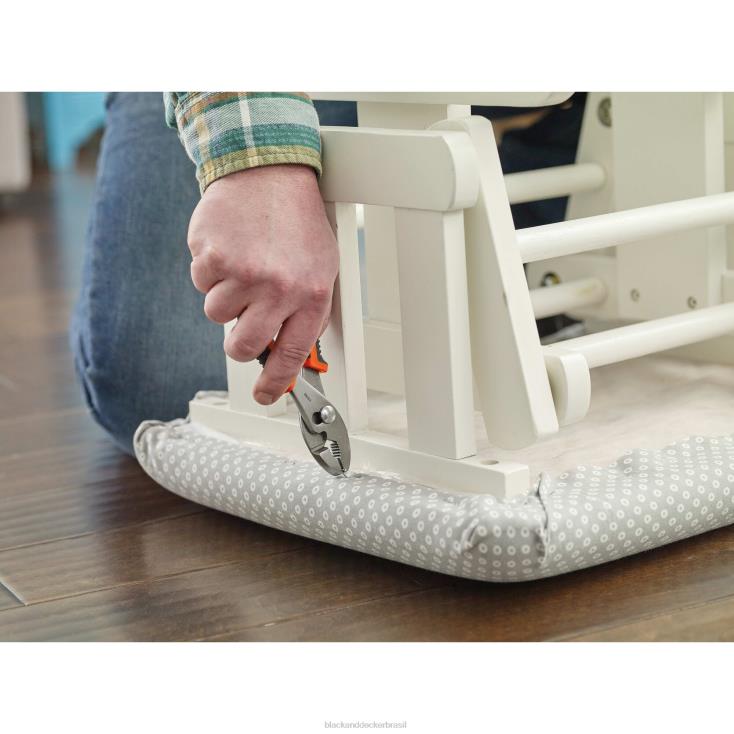 BLACK+DECKER N20D554Broca máxima de 12 V e kit de ferramentas domésticas de 60 peças ferramentas