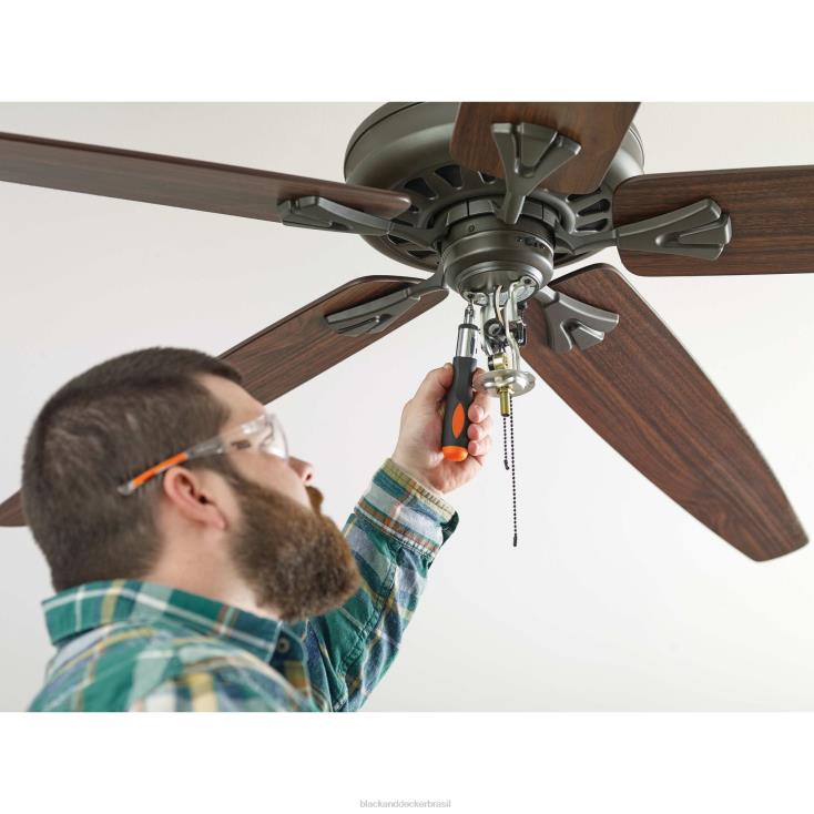 BLACK+DECKER N20D554Broca máxima de 12 V e kit de ferramentas domésticas de 60 peças ferramentas