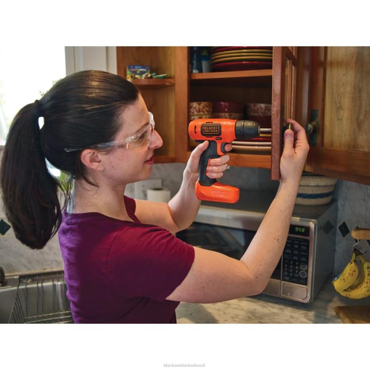 BLACK+DECKER N20D555Furadeira/parafusadeira sem fio máxima de 8v ferramentas