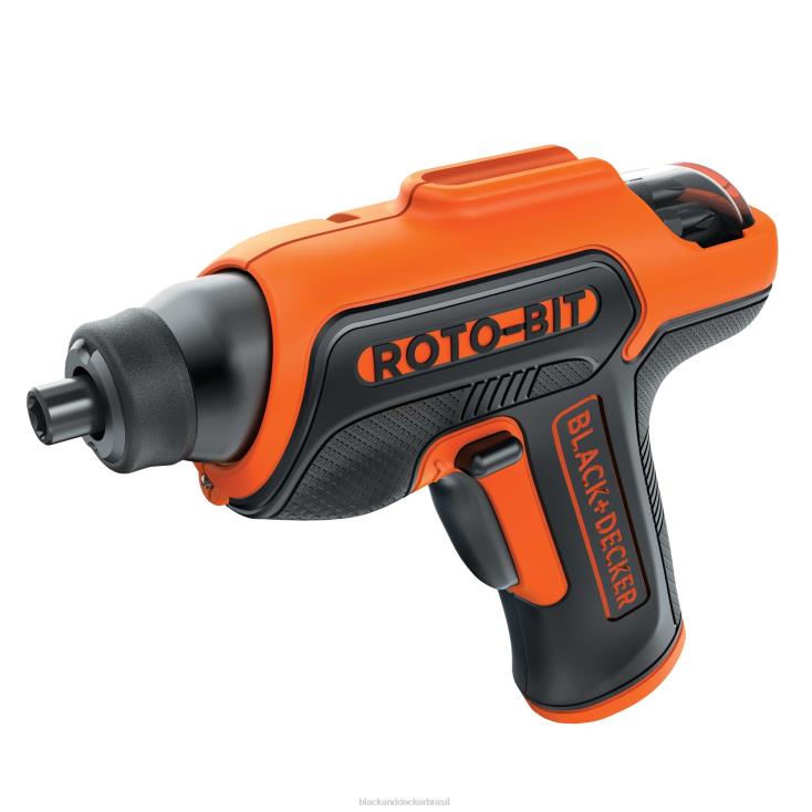 BLACK+DECKER N20D560Chave de fenda sem fio máxima de 4 V com armazenamento de pontas ferramentas
