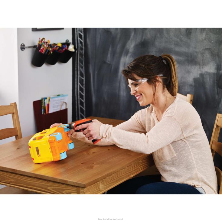 BLACK+DECKER N20D561Chave de fenda sem fio max 4v com luz led ferramentas