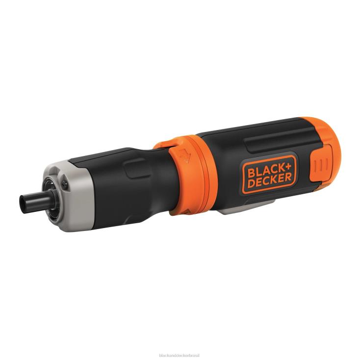 BLACK+DECKER N20D563chave de fenda sem fio com pilhas AA e 5 pontas de fixação ferramentas
