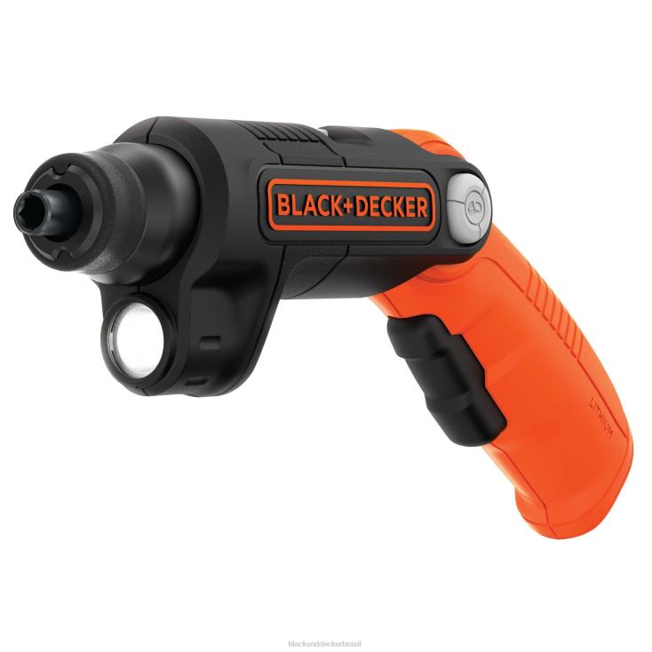 BLACK+DECKER N20D565Chave de fenda sem fio max 4v com luz led ferramentas