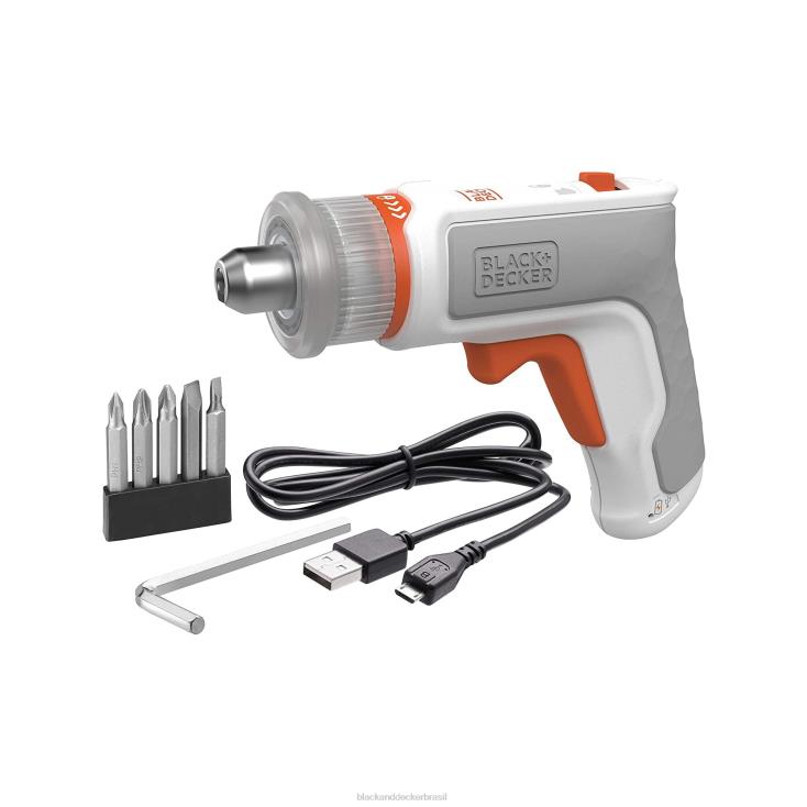 BLACK+DECKER N20D569Chave de fenda sem fio máxima 4v ferramentas