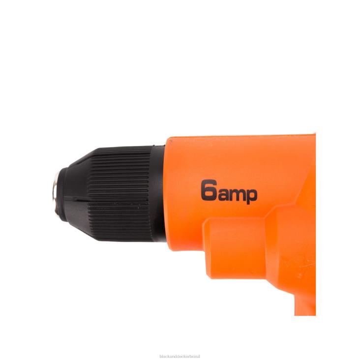 BLACK+DECKER N20D570kit de chave de furadeira elétrica de 3/8 pol. 6,0 A com fio ferramentas