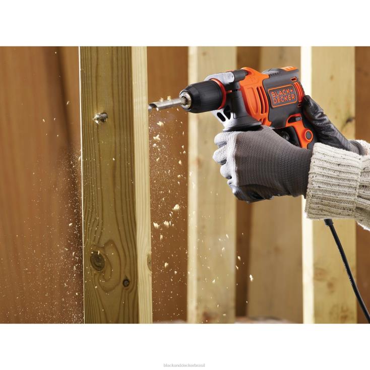 BLACK+DECKER N20D572furadeira de martelo de 6,5 A 1/2 polegada ferramentas