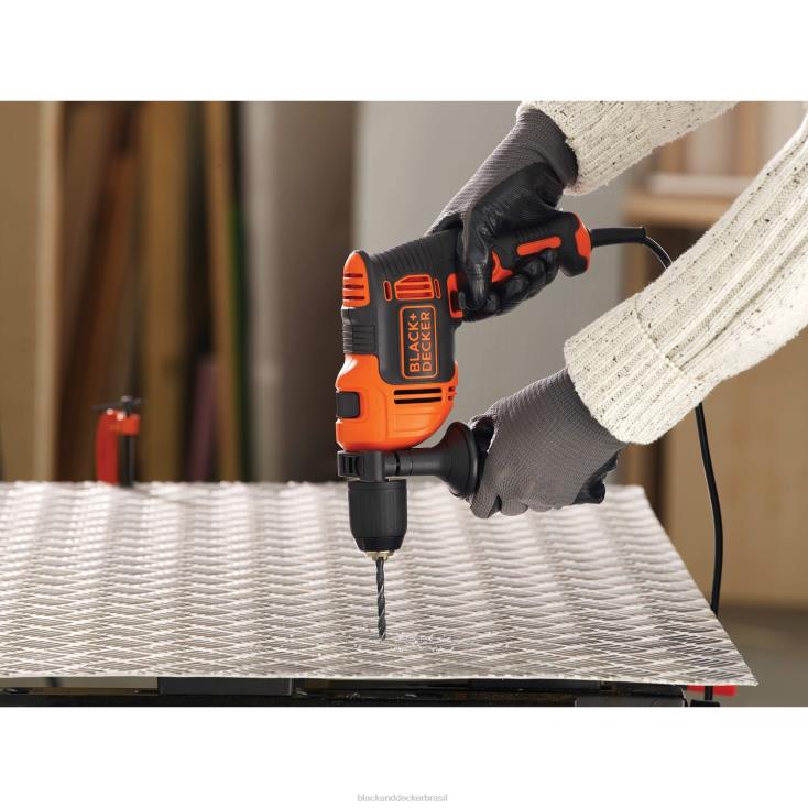 BLACK+DECKER N20D572furadeira de martelo de 6,5 A 1/2 polegada ferramentas