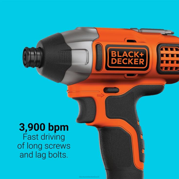 BLACK+DECKER N20D584Kit combinado de driver de impacto para furadeira sem fio 20v max powerconnect ferramentas