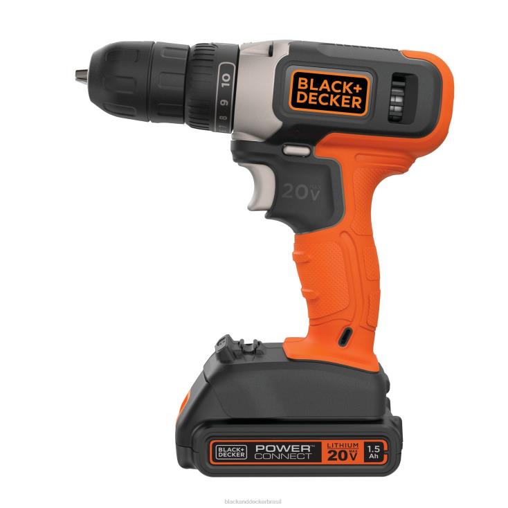 BLACK+DECKER N20D584Kit combinado de driver de impacto para furadeira sem fio 20v max powerconnect ferramentas