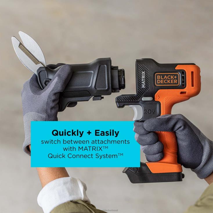 BLACK+DECKER N20D587tesoura multiferramenta acessório com caixa ferramentas