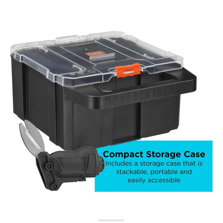 BLACK+DECKER N20D587tesoura multiferramenta acessório com caixa ferramentas