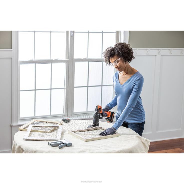 BLACK+DECKER N20D587tesoura multiferramenta acessório com caixa ferramentas