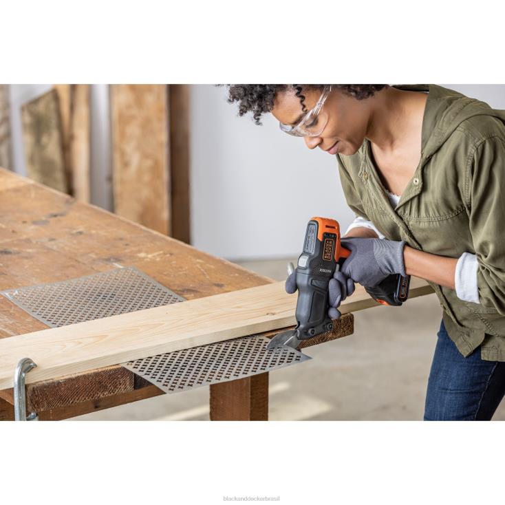 BLACK+DECKER N20D587tesoura multiferramenta acessório com caixa ferramentas