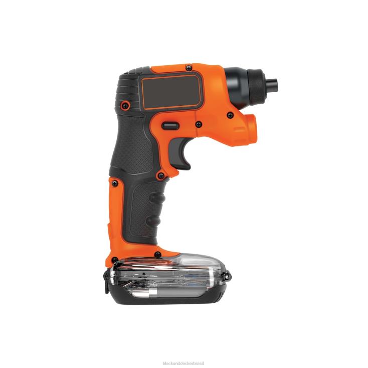 BLACK+DECKER N20D588Chave de fenda sem fio lightdriver 4v max com pacote de armazenamento ferramentas