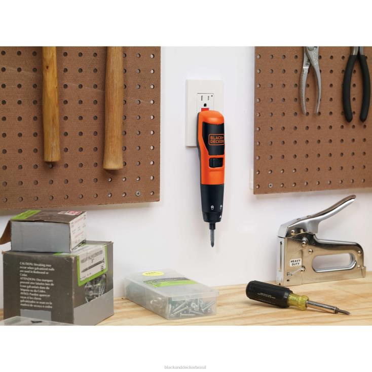 BLACK+DECKER N20D589Chave de fenda recarregável máxima de 2,4 V ferramentas