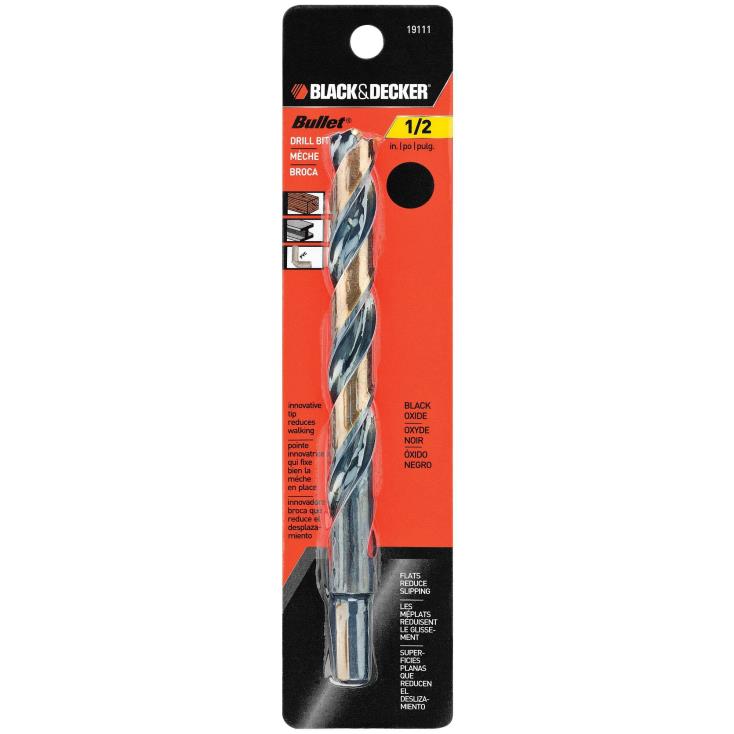 BLACK+DECKER N20D600broca de bala de 1/2 polegada ferramentas