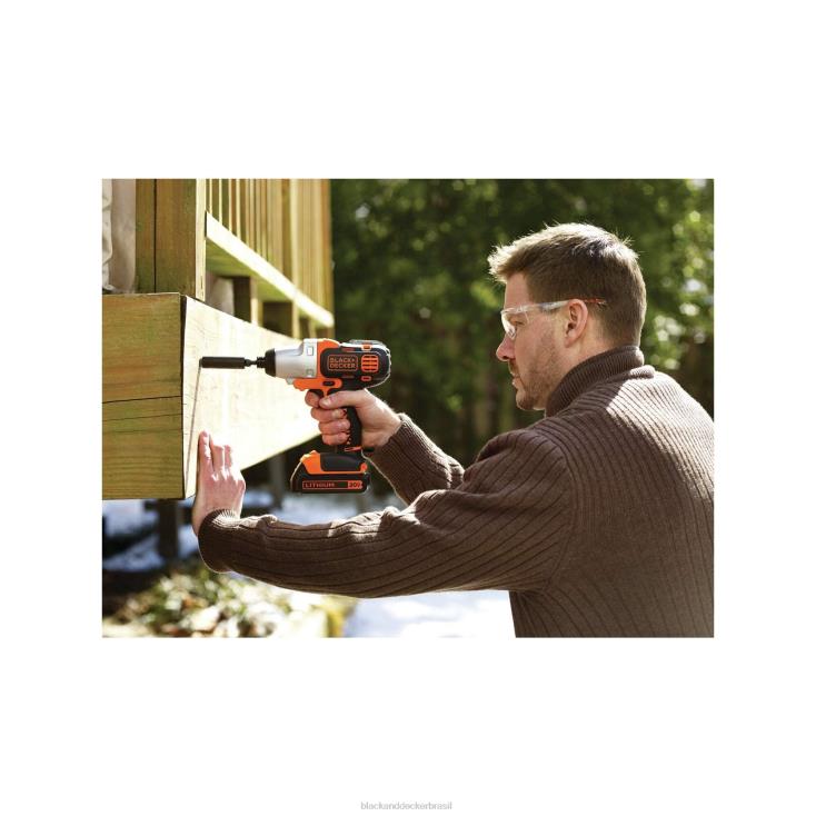 BLACK+DECKER N20D603conjunto de pontas de chave de fenda com 42 peças ferramentas